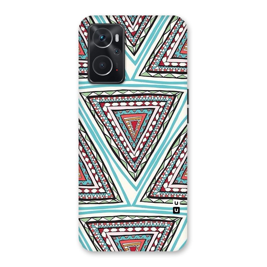 Triangle Abstract Mode Back Case for Oppo K10 4G