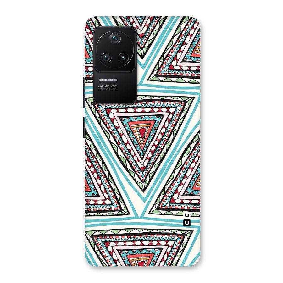 Triangle Abstract Mode Back Case for Poco F4 5G