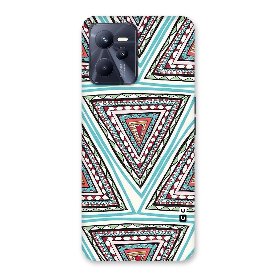 Triangle Abstract Mode Back Case for Realme C35