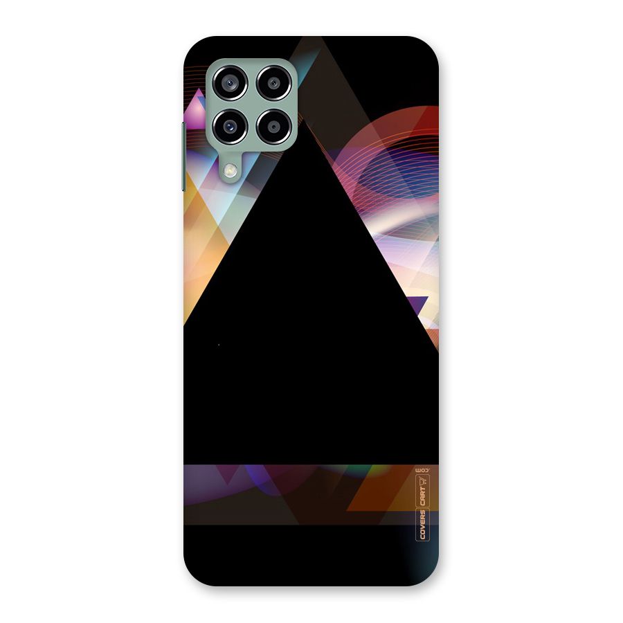 Triangle Black Abstract Back Case for Galaxy M33
