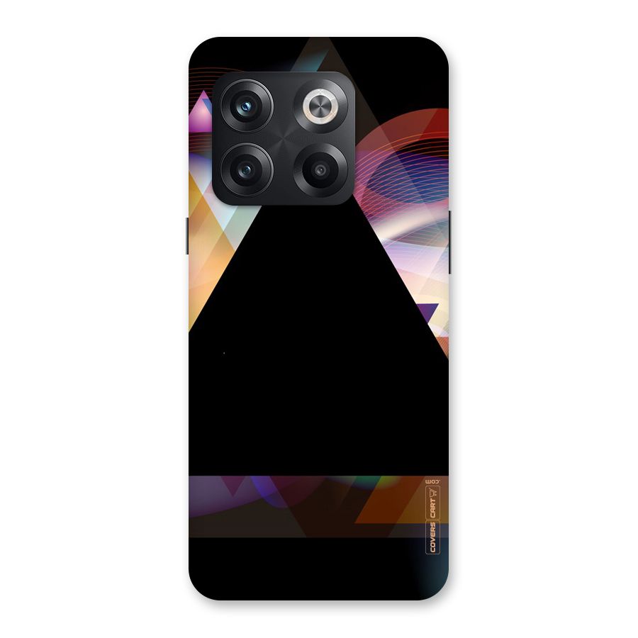 Triangle Black Abstract Back Case for OnePlus 10T