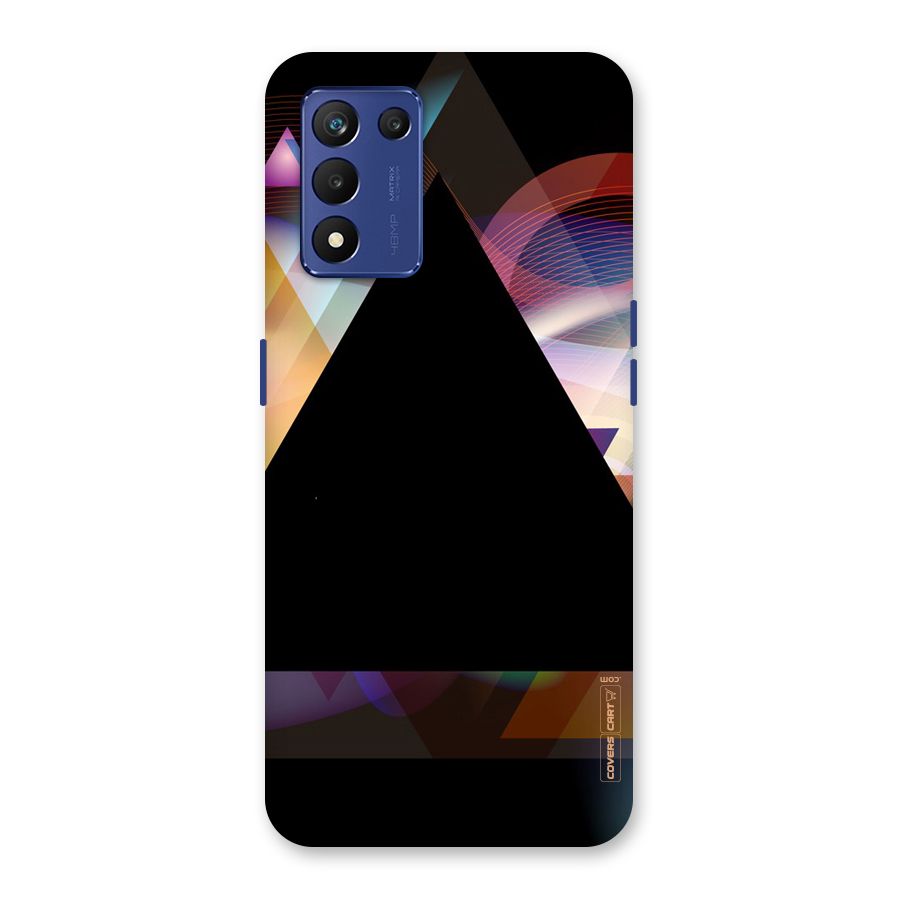 Triangle Black Abstract Back Case for Realme 9 5G Speed