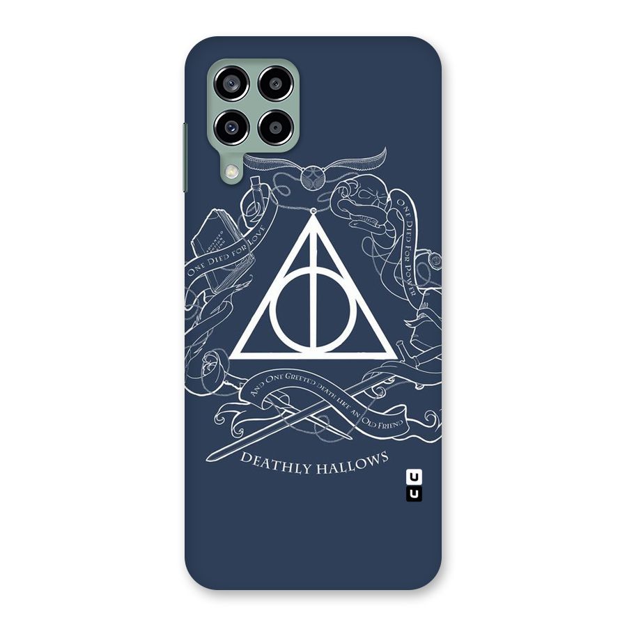 Triangle Blue Back Case for Galaxy M33