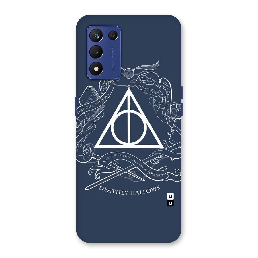 Triangle Blue Back Case for Realme 9 5G Speed