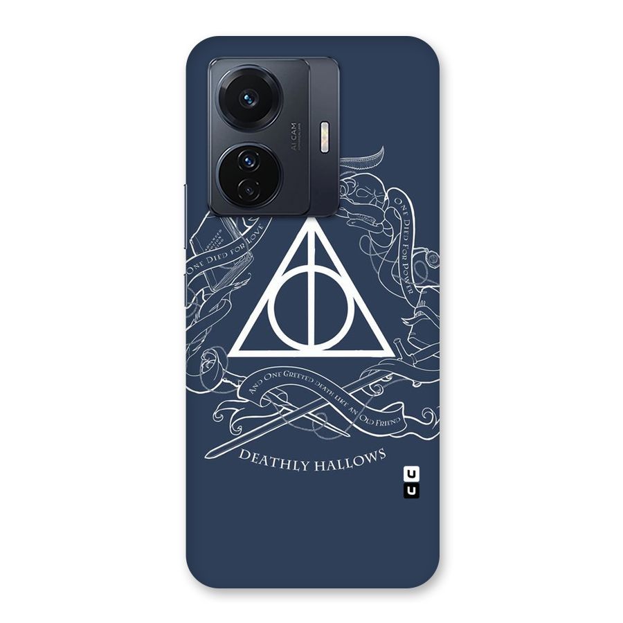 Triangle Blue Back Case for Vivo T1 Pro