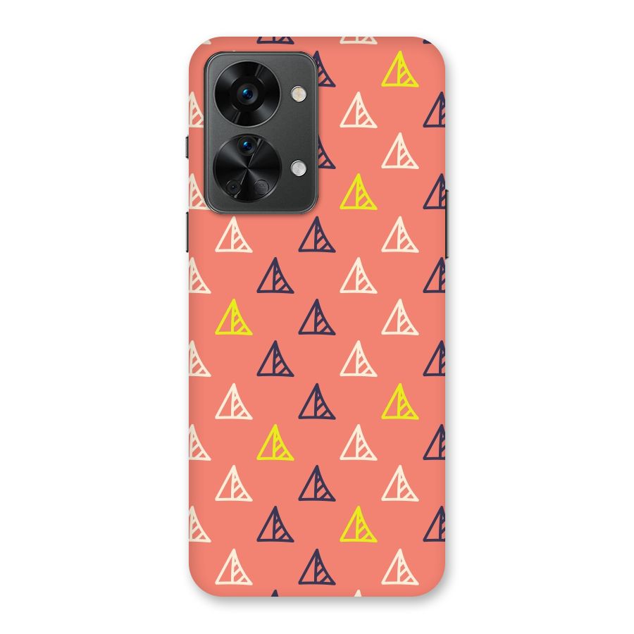 Triangular Boho Pattern Back Case for OnePlus Nord 2T