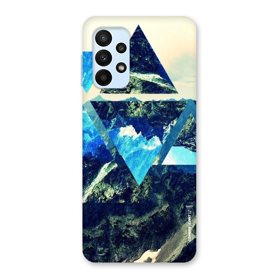 Triangular View Back Case for Galaxy A23