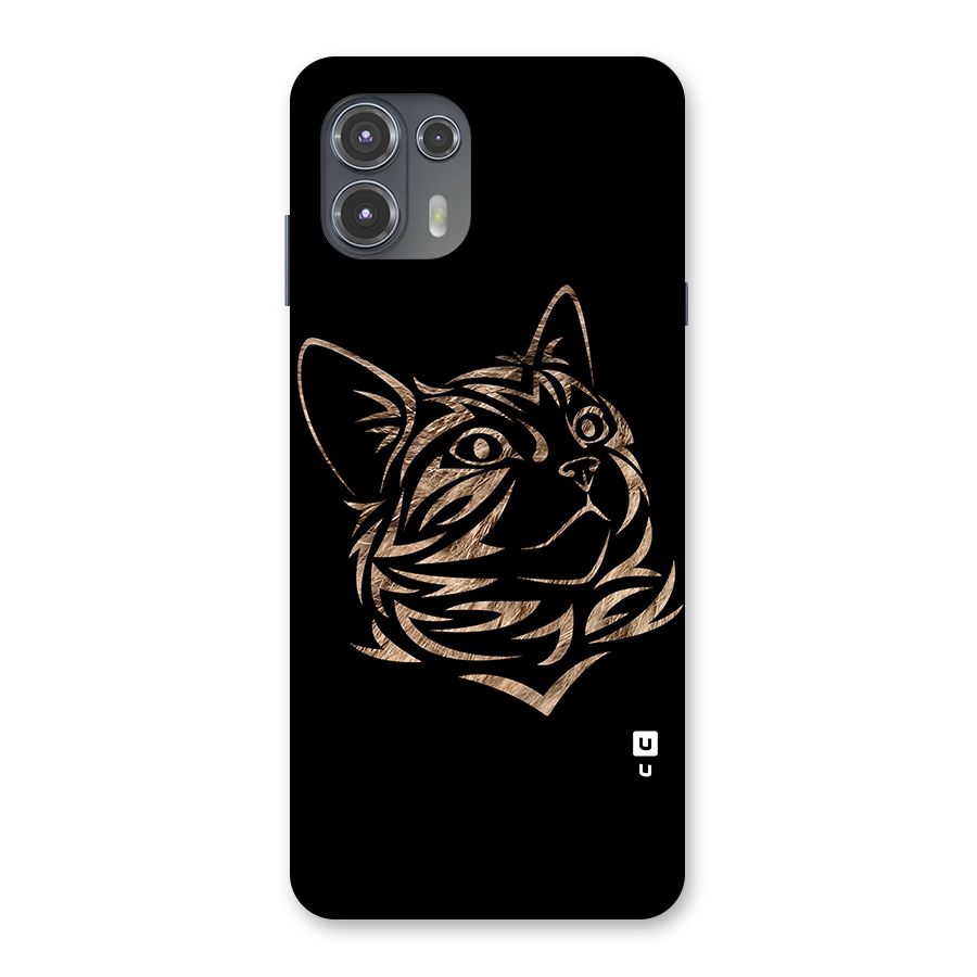Tribal Cat Back Case for Motorola Edge 20 Fusion