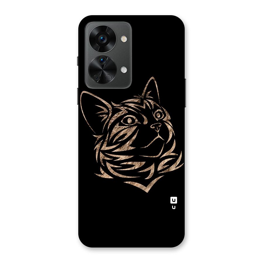 Tribal Cat Back Case for OnePlus Nord 2T