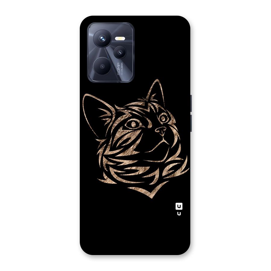 Tribal Cat Back Case for Realme C35