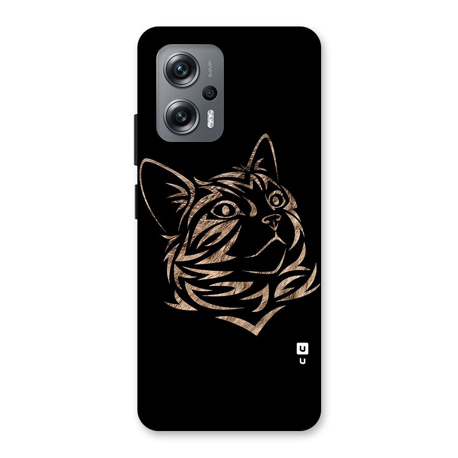Tribal Cat Back Case for Redmi K50i