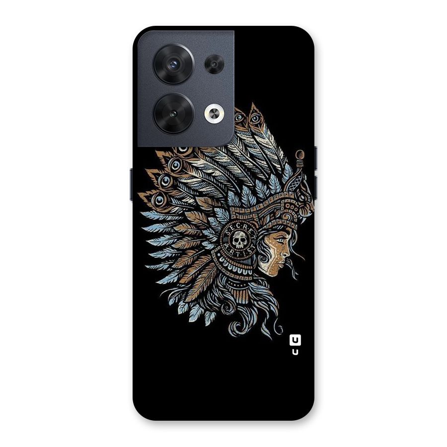 Tribal Design Back Case for Oppo Reno8 5G