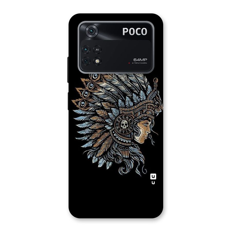 Tribal Design Back Case for Poco M4 Pro 4G