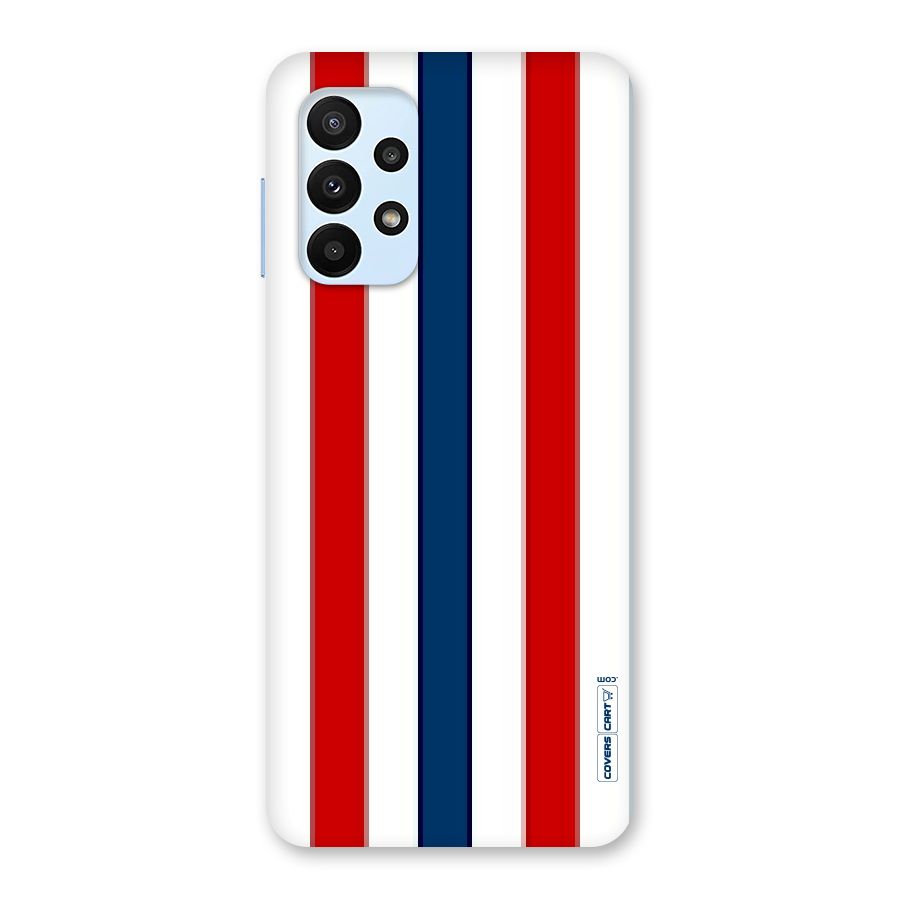 Tricolor Stripes Back Case for Galaxy A23