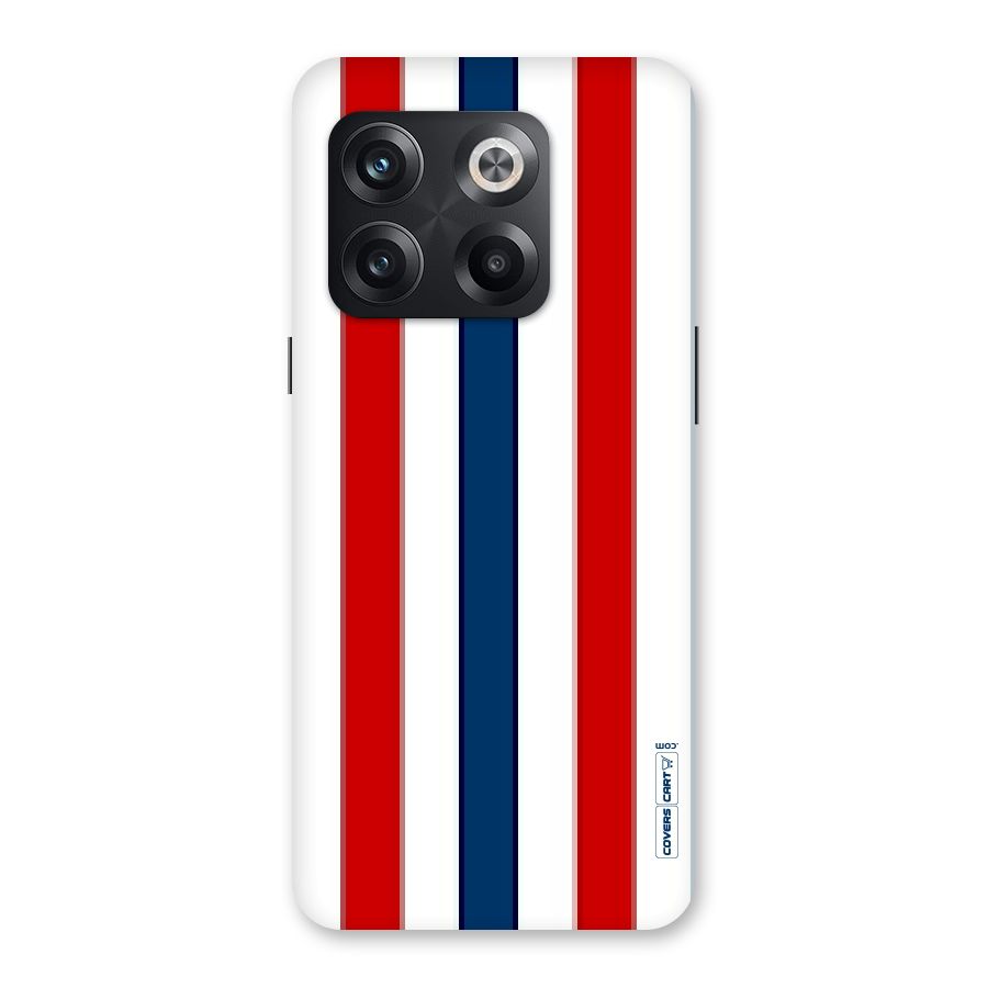 Tricolor Stripes Back Case for OnePlus 10T