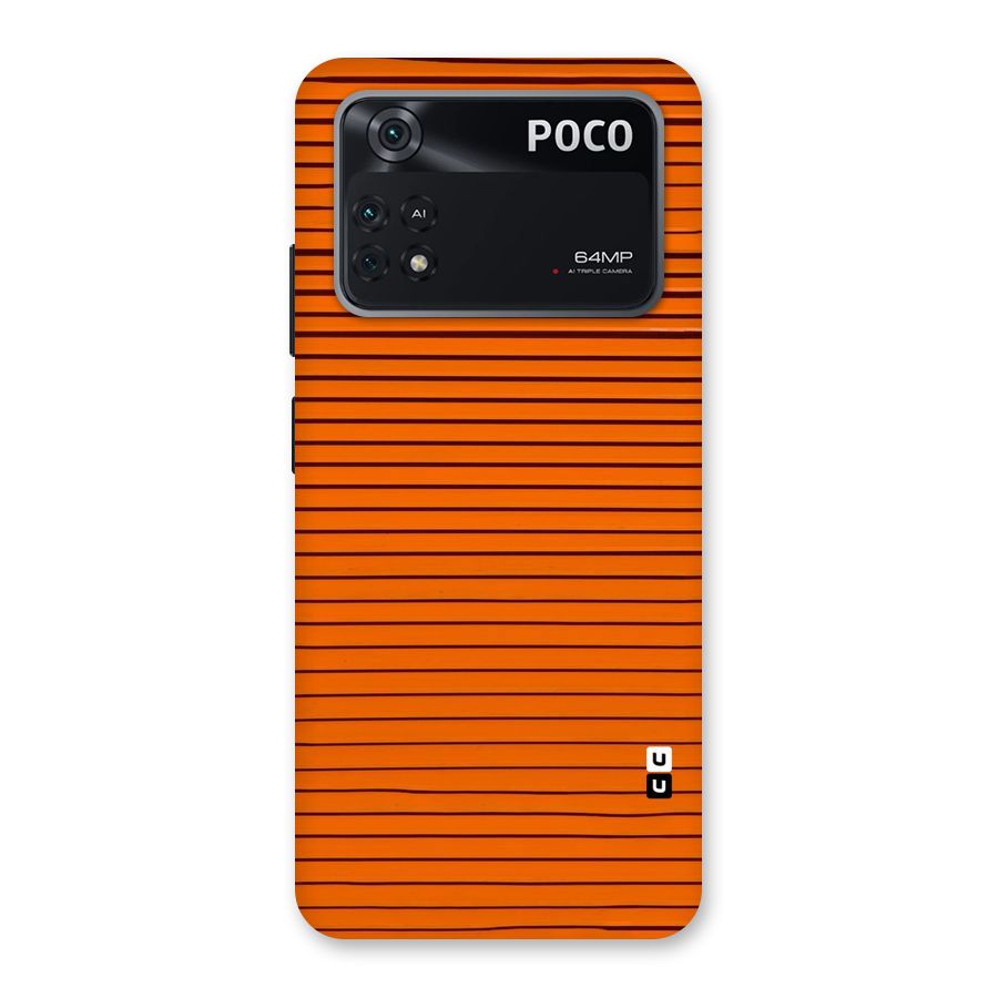 Trippy Stripes Back Case for Poco M4 Pro 4G