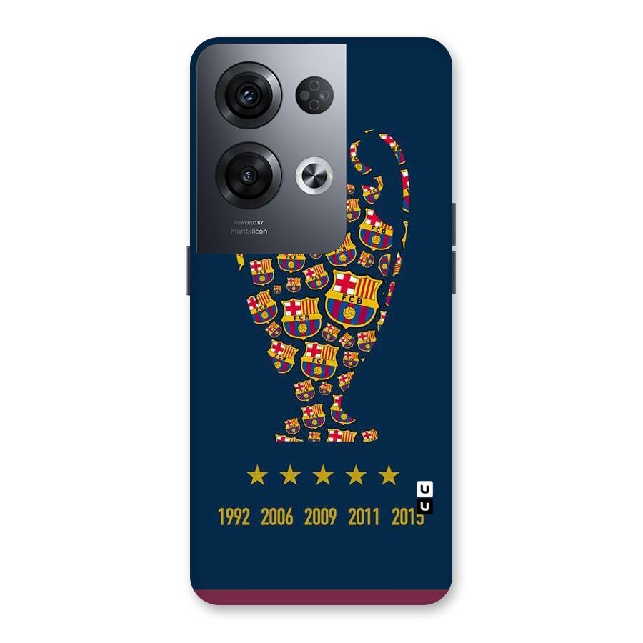 Trophy Team Back Case for Oppo Reno8 Pro 5G