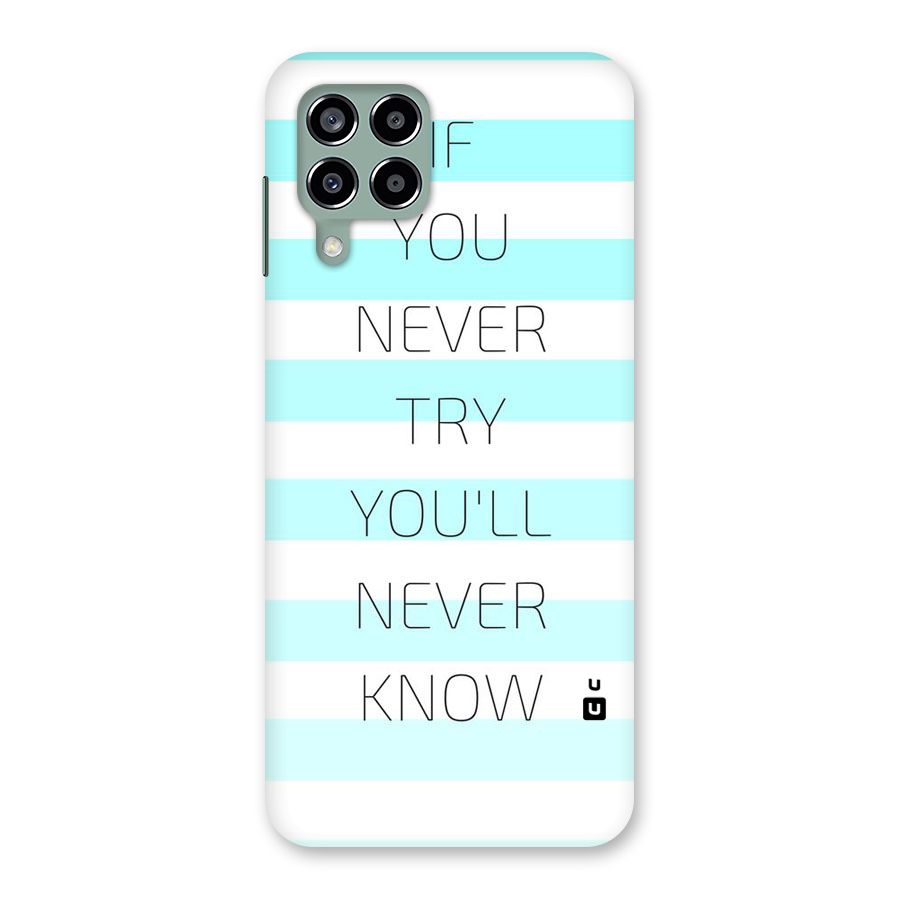 Try Know Back Case for Galaxy M33