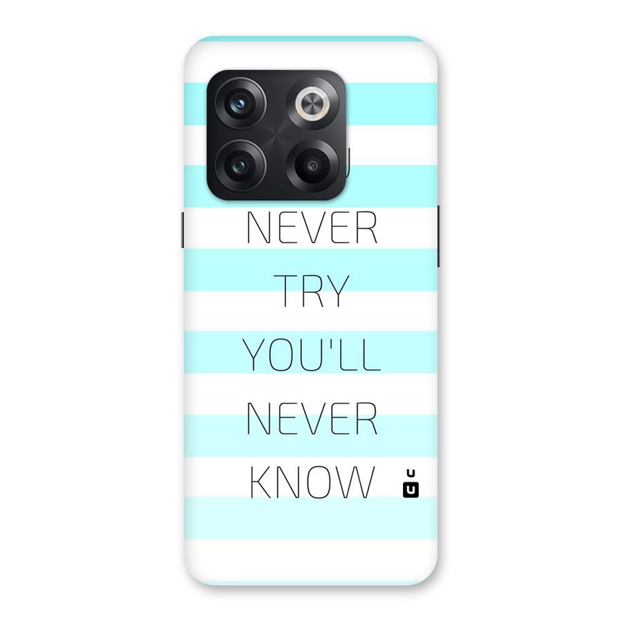 Try Know Back Case for OnePlus 10T