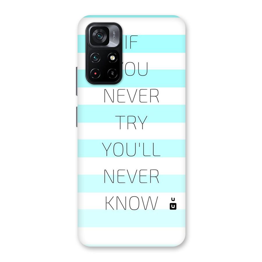 Try Know Back Case for Poco M4 Pro 5G