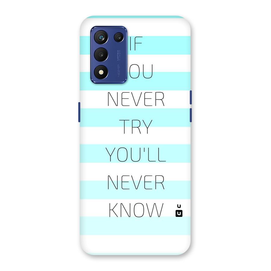 Try Know Back Case for Realme 9 5G Speed