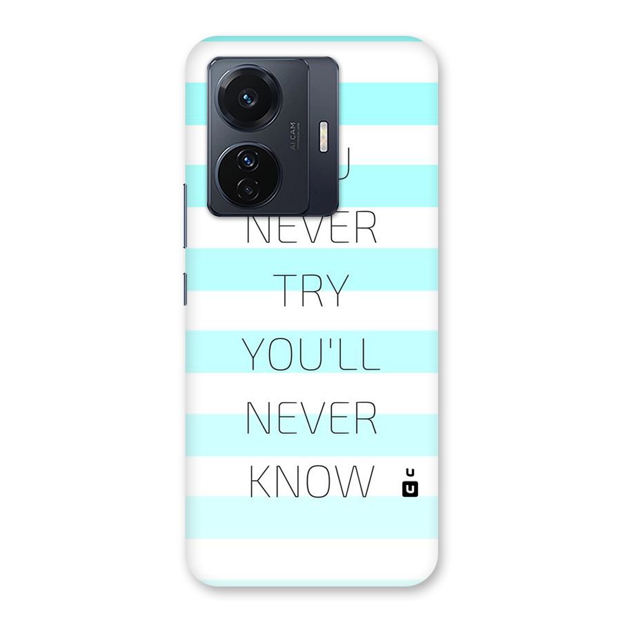 Try Know Back Case for Vivo T1 Pro