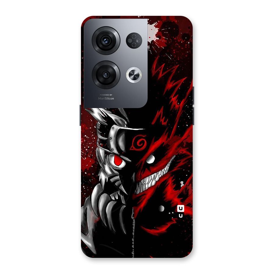 Two Face Naruto Back Case for Oppo Reno8 Pro 5G