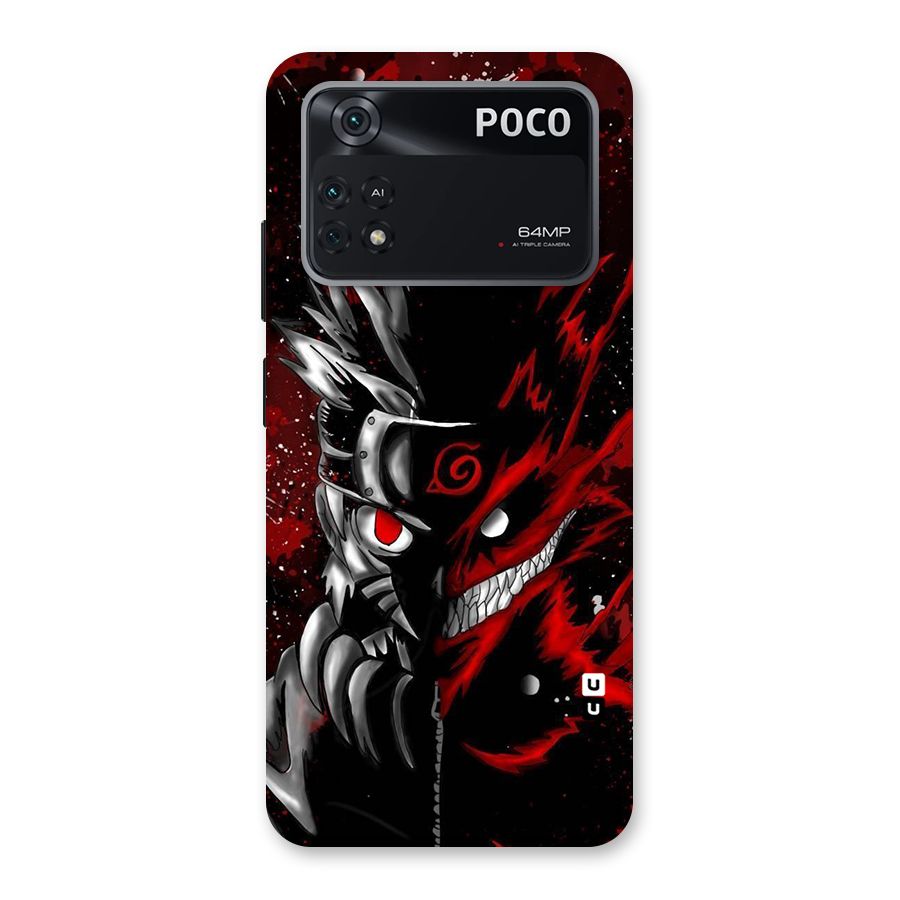 Two Face Naruto Back Case for Poco M4 Pro 4G
