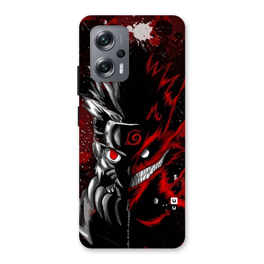 Two Face Naruto Back Case for Redmi K50i