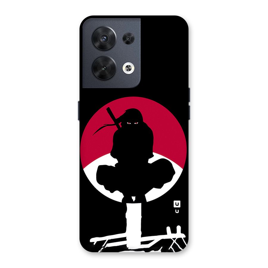 Uchiha Itachi Minimalist Back Case for Oppo Reno8 5G
