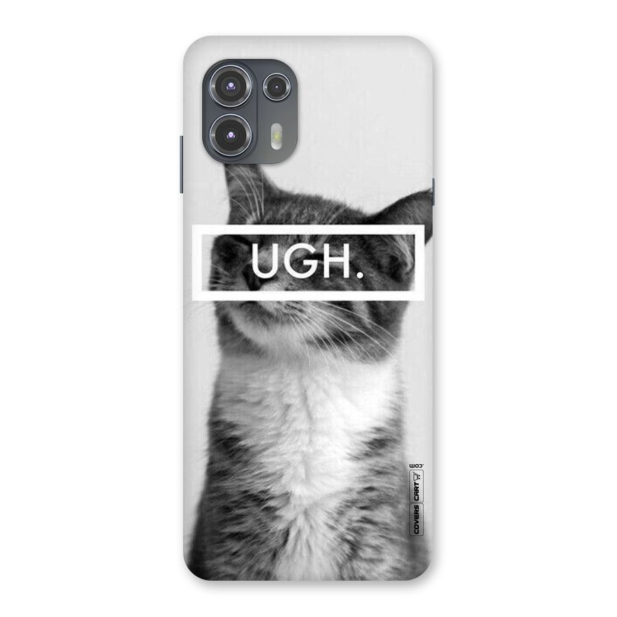 Ugh Kitty Back Case for Motorola Edge 20 Fusion