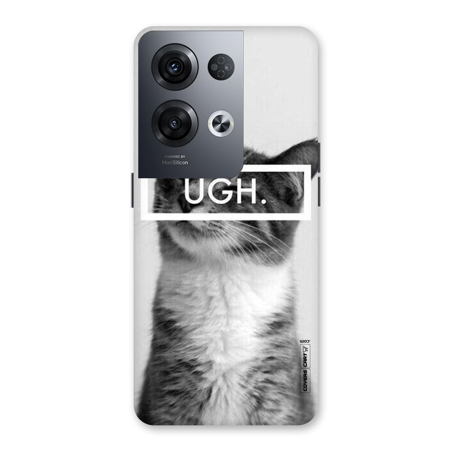 Ugh Kitty Back Case for Oppo Reno8 Pro 5G
