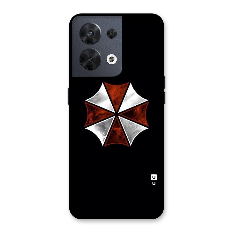 Umbrella Design Back Case for Oppo Reno8 5G