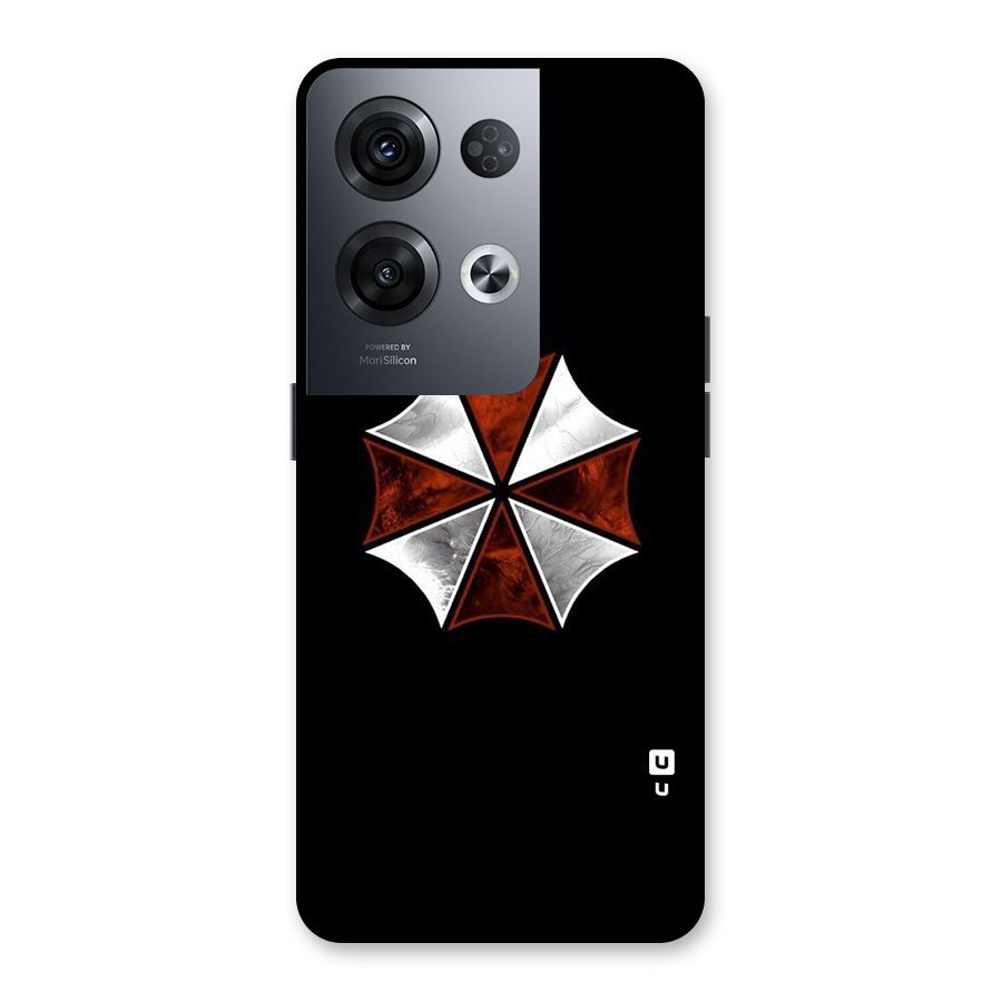 Umbrella Design Back Case for Oppo Reno8 Pro 5G