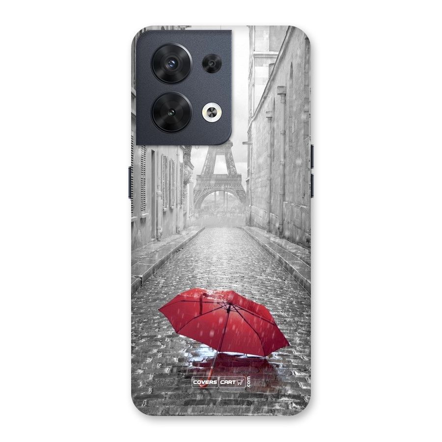Umbrella Paris Back Case for Oppo Reno8 5G
