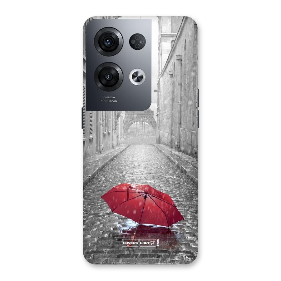 Umbrella Paris Back Case for Oppo Reno8 Pro 5G