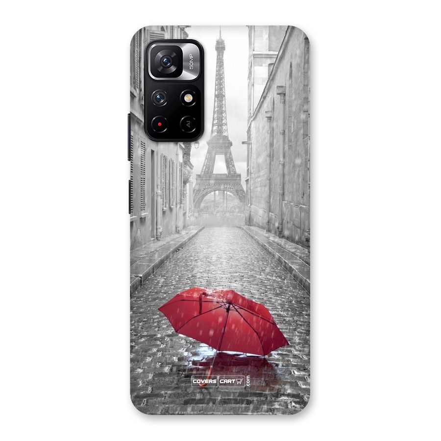 Umbrella Paris Back Case for Redmi Note 11T 5G