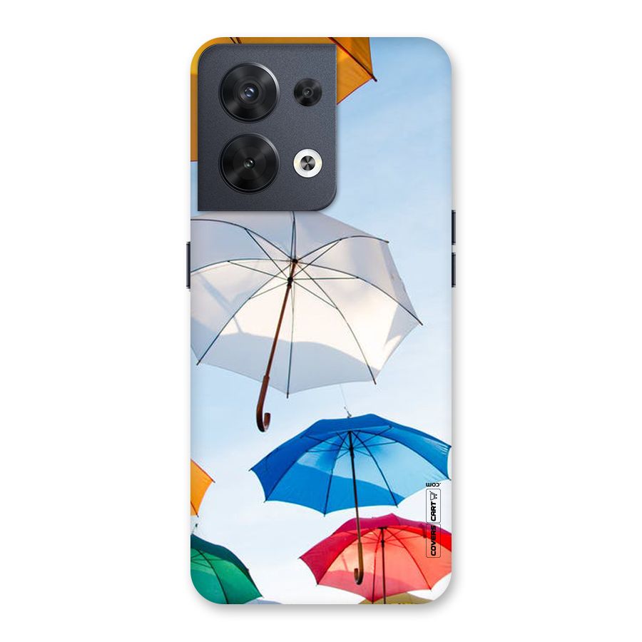 Umbrella Sky Back Case for Oppo Reno8 5G