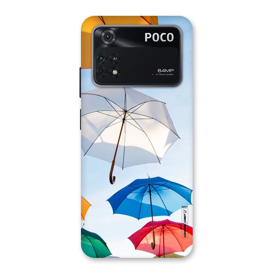 Umbrella Sky Back Case for Poco M4 Pro 4G
