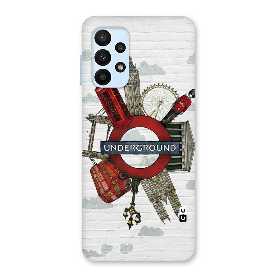 Underground Design Back Case for Galaxy A23