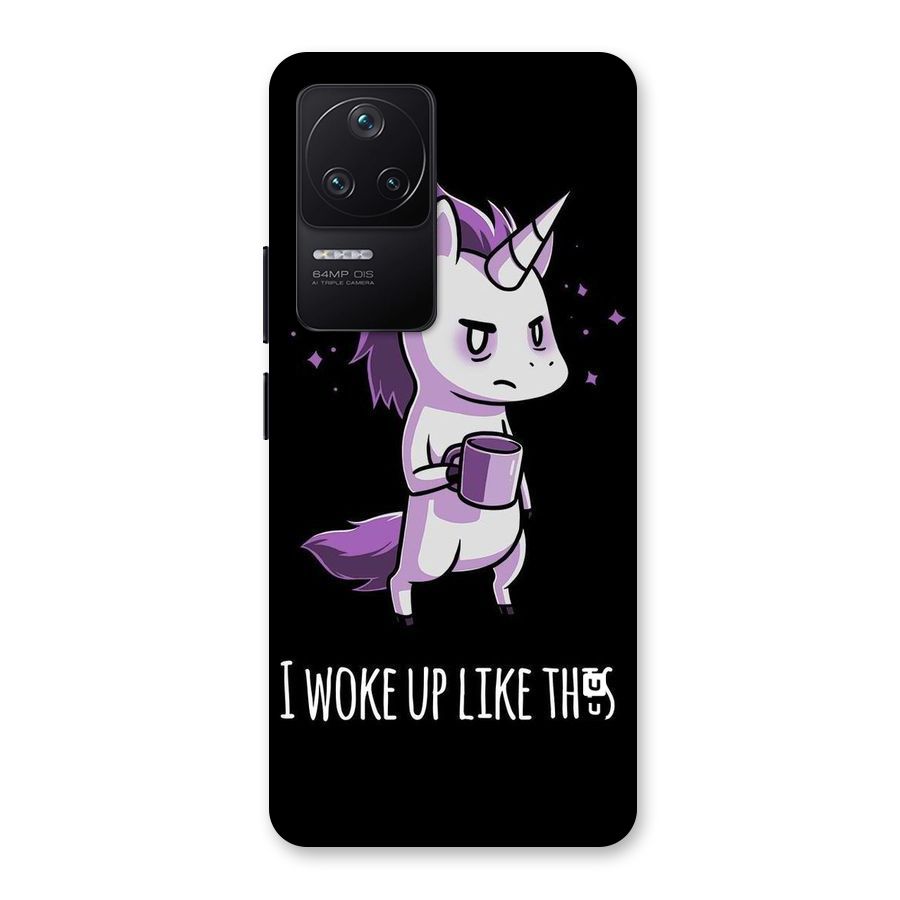 Unicorn Morning Back Case for Poco F4 5G