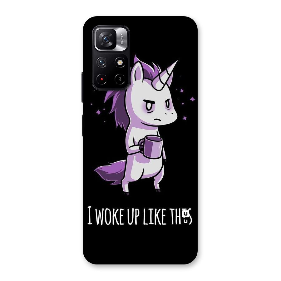 Unicorn Morning Back Case for Redmi Note 11T 5G