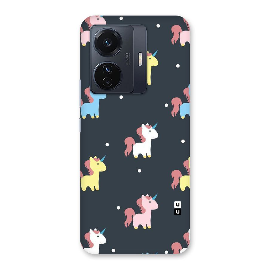 Unicorn Pattern Back Case for Vivo T1 Pro