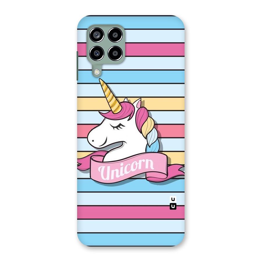 Unicorn Stripes Back Case for Galaxy M33