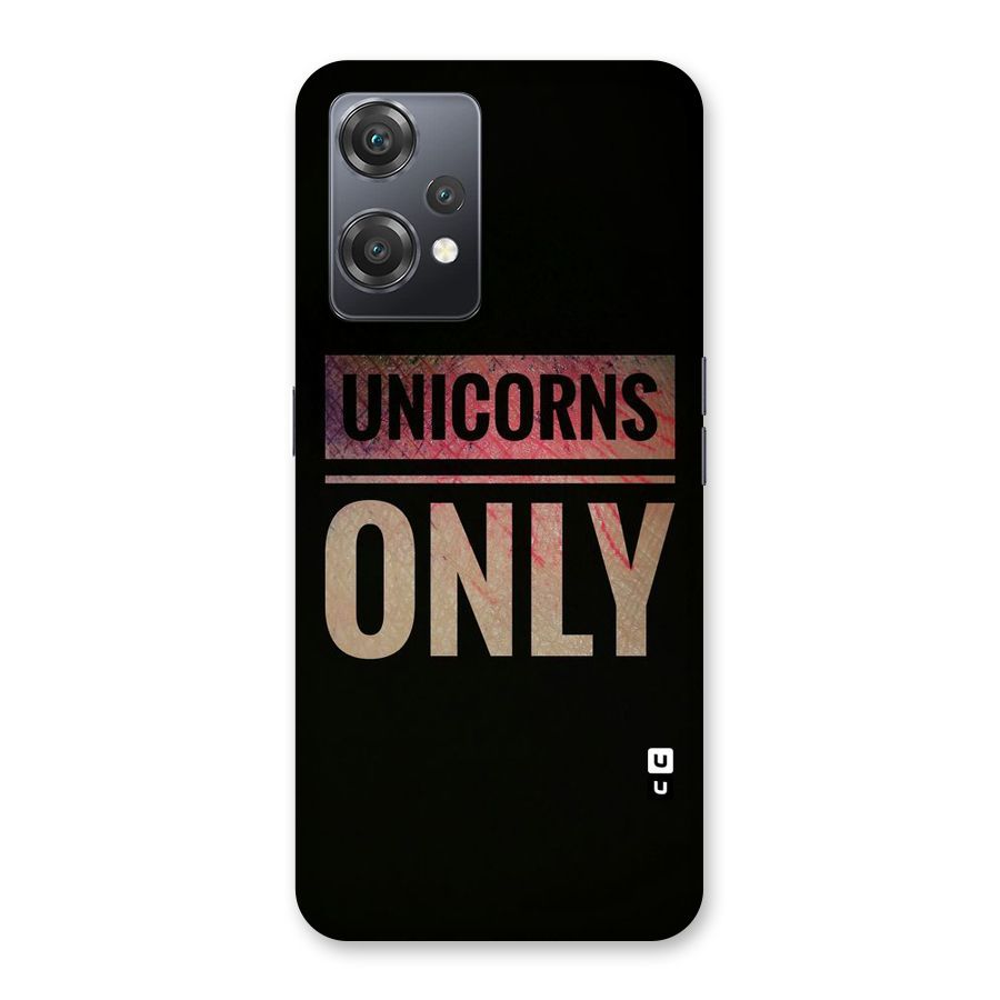 Unicorns Only Back Case for OnePlus Nord CE 2 Lite 5G