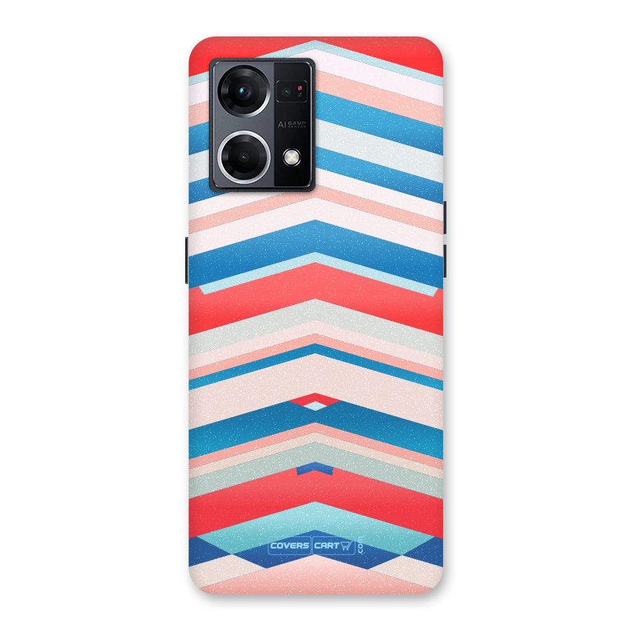 Unique Vibrant Colours Glass Back Case for Oppo F21 Pro 5G