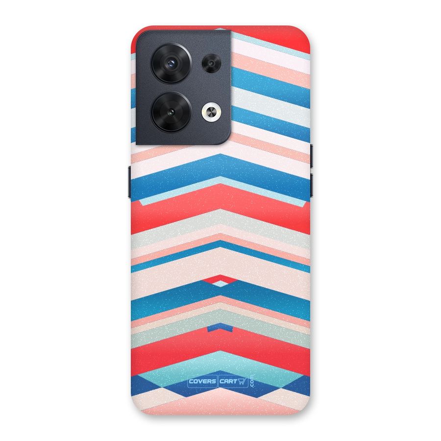 Unique Vibrant Colours Back Case for Oppo Reno8 5G