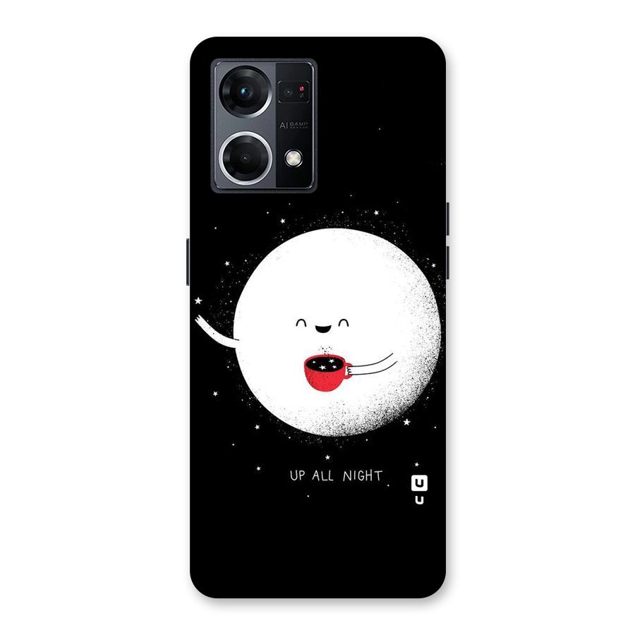 Up All Night Glass Back Case for Oppo F21 Pro 5G