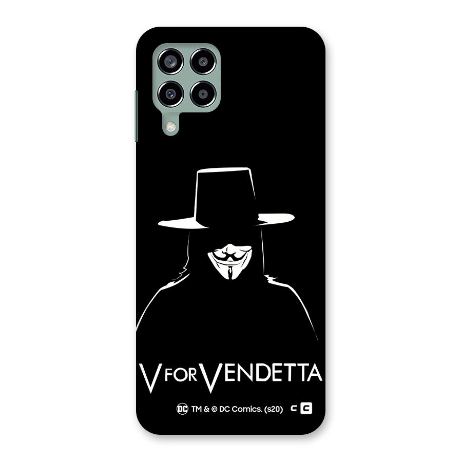 V for Vendetta Minimal Back Case for Galaxy M33