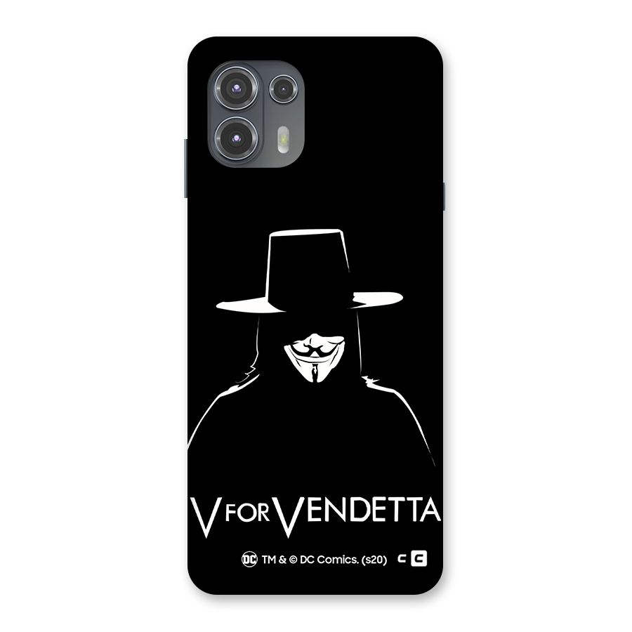 V for Vendetta Minimal Back Case for Motorola Edge 20 Fusion